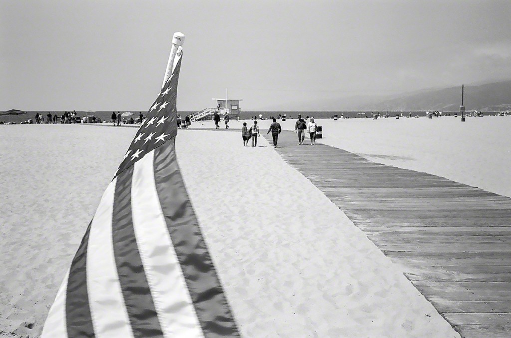 Boardwalk To Beach, Near Santa Monica Pier, Santa Monica, California